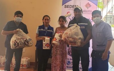 El Servicio de Desarrollo de las empresas públicas productivas SEDEM a través de sus brigadas móviles, llegó al municipio de BERMEJO, del departamento de Tarija para realizar la entrega de 100 paquetes del Subsidio Universal Prenatal por la Vida.