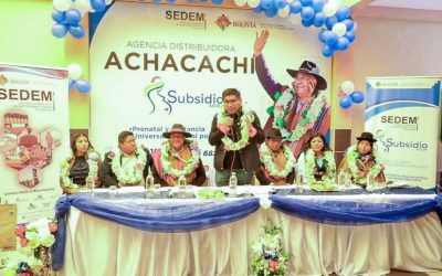 Inauguran nueva agencia distribuidora de Subsidios en Achacachi